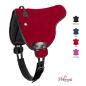 Preview: Reitpad Unica Leder rot